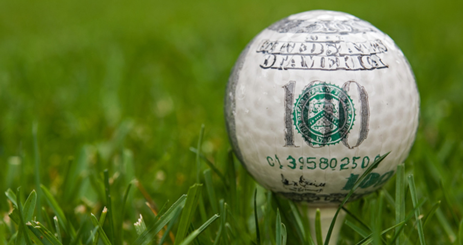 Golf Ball Cash Logo