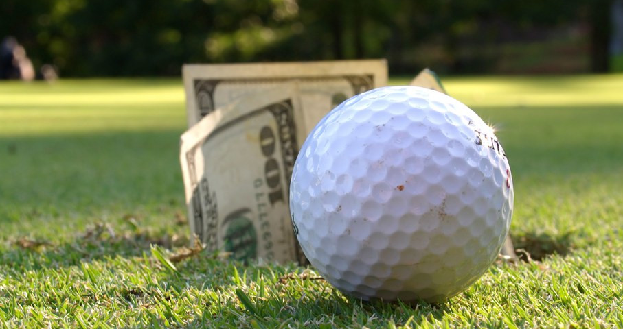 golf ball money